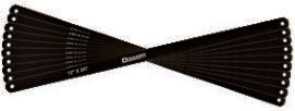 Fasano Tools Mini-Archetto In Abs E Lama Carbon Steel A 24 Denti - 270 150
