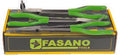 Fasano Tools Set 3 Pinze A Becchi Lunghi Zigrinati