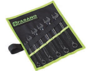 Fasano Tools Set Chiavi Combinate Poligonali In Pollici