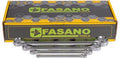Fasano Tools Set Chiavi Poligonali Doppie Extra Lunghe