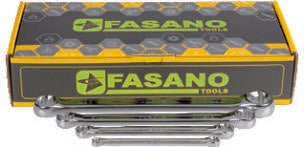 Fasano Tools Set Chiavi Poligonali Doppie Extra Lunghe