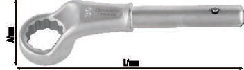 Fasano Tools Chiave Poligonale A Percussione - 85 125 385