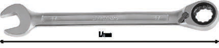 Fasano Tools Chiave Combinata A Cricco Reversibile Con Anello Di Tenuta - 9 149.0