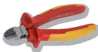 Fasano Tools Pinza A Becchi Mezzotondi Con Manici Isolati - 200-8''