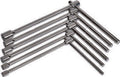 Fasano Tools Set 6 Chiavi A T Esagonali Semplici - 6 8, 10, 12, 13, 14, 17mm