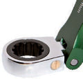 Fasano Tools Set 7 Chiavi A Testa Flessibile Con Cricco Universale - 8, 10, 12, 13, 14, 15, 17mm