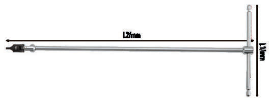 Fasano Tools Chiave A T Maschio Esagonale Snodata - 5 399 146