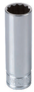 Fasano Tools Chiave A Bussola Poligonale Lunga - Attacco 3/8" - 9 13.2 17.5 7.1 54.0