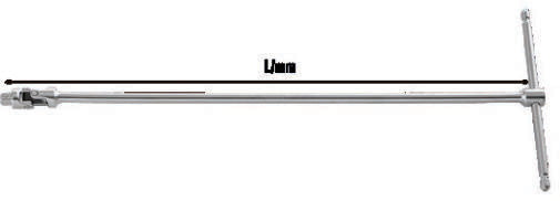 Fasano Tools Mini Cricchetto Con Attacco Esagonale Femmina 1/4" Per - 1/4" 80