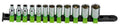Fasano Tools Chiave A Bussola Esagonale In Pollici - Attacco 1/4" - 9/16 17.7 17.7 25.5 11.6