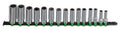 Fasano Tools Chiave A Bussola Esagonale Lunga - Attacco 3/8" - 23 31.5 28.8 13.2 73.0