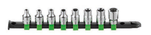 Fasano Tools Set 8 Chiavi A Bussola Torx - Attacco 3/8" - 8 5,6,7,8,10,12,14,16 E