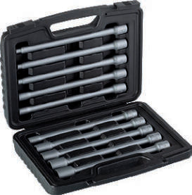 Fasano Tools Set 10 Chiavi A Bussola Torx Extra Lunghe - 10 E6, E7, E8, E10, E11, E12, E14, E16, E18, E20