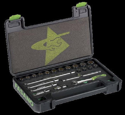 Fasano Tools Set 23 Utensili - Attacco 3/8" - 23