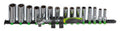 Fasano Tools Set 15 Chiavi A Bussola Esagonali Lunghe - 16 8,9,10,11,12,13,14,15,16,17,18,19,21,