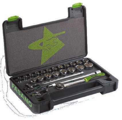 Fasano Tools Set 25 Utensili - Attacco 1/2" - 25
