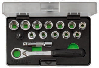 Fasano Tools Set 15 Utensili - Attacco 3/8" - 15