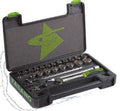 Fasano Tools Set Chiavi A Bussola Esagonali Lunghe - Attacco 1/2" - 25