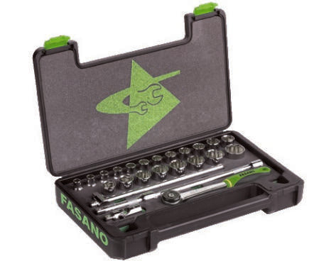 Fasano Tools Set 24 Utensili - Attacco 1/2" - 24