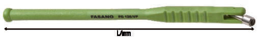 Fasano Tools Set Chiavi A Bussola Magnetiche Rinforzate Per Cerchi In - 3 17,19,21mm
