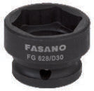 Fasano Tools Chiave A Bussola Esagonale Rinforzata Piatta - 10 17.0 23.8 28.0 7.0