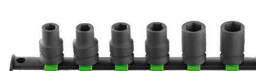 Fasano Tools Set 10 Chiavi A Bussola Esagonali Rinforzate - 10 10,11,12,13,15,16,17,18,19,21mm