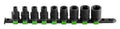 Fasano Tools Set Chiavi A Bussola Torx Rinforzata - Attacco 1/2" - 9 E8, E10,E12,E14,E16,E18,E20,E22,E24
