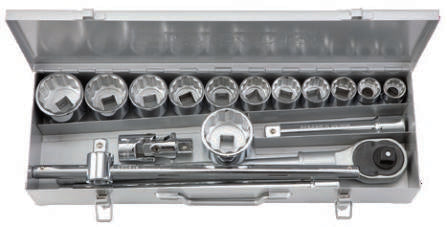 Fasano Tools Set Chiavi A Bussola Poligonali E Accessori - 17