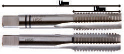 Fasano Tools Serie 2 Maschi A Mano Sinistrorsi In Acciaio Hss-G, - 8x1 6.0 22 56
