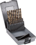 Fasano Tools Set Punte Elicoidali Cilindriche In Acciaio Hss-Cobalto - 25 1-13x0.5mm