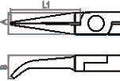 Fasano Tools Micropinza A Becchi Piatti Lunghi Lisci - 140