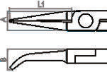 Fasano Tools Micropinza A Becchi Piatti Lunghi Lisci - 140