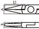 Fasano Tools Micropinza A Becchi Piatti Corti Liscii - 125