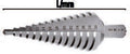 Fasano Tools Set 3 Frese Coniche In Acciaio Hss - 3-14mm, 6-20mm, 16-30.5mm