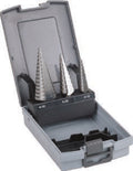 Fasano Tools Set 3 Frese Coniche A Gradino In Acciaio Hss - 4-12mm, 4-20mm, 4-30mm