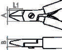 Fasano Tools Microtronchese A Taglienti Diagonali Rasi - 130 13 12.5 1.25
