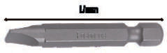 Fasano Tools Inserto Da 1/4'' Per Viti Con Testa A Intaglio - 1.6X8 25 3