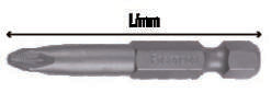 Fasano Tools Inserto Da 1/4'' Per Viti Con Testa A Croce Phillips - 3 70 3