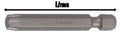 Fasano Tools Inserto Da 1/4'' Per Viti Con Testa Torx - 9 50 3
