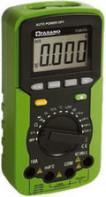 Fasano Tools Multimetro Digitale - 6V-1000V 6V-750V 600Ω-60MΩ 184x90x46