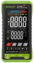 Fasano Tools Pinza Amperometrica Digitale - 600mV-600V 6V-600V 600Ω-6MΩ 194x59x29