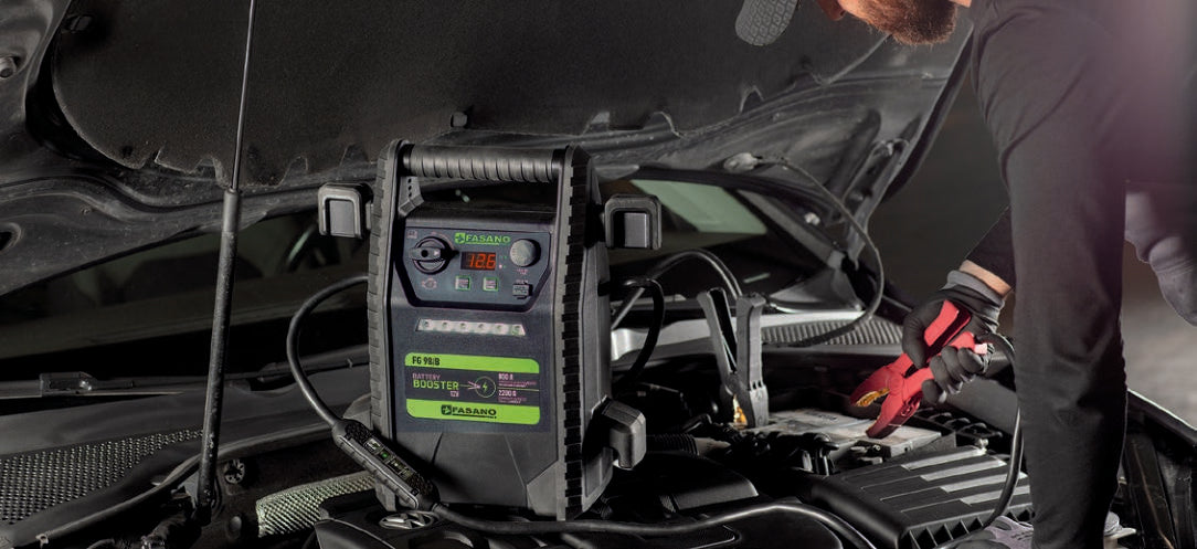 Fasano Tools Avviatore Di Emergenza Portatile 12V, 22Ah - 12 2200A 380x155x405 11,9