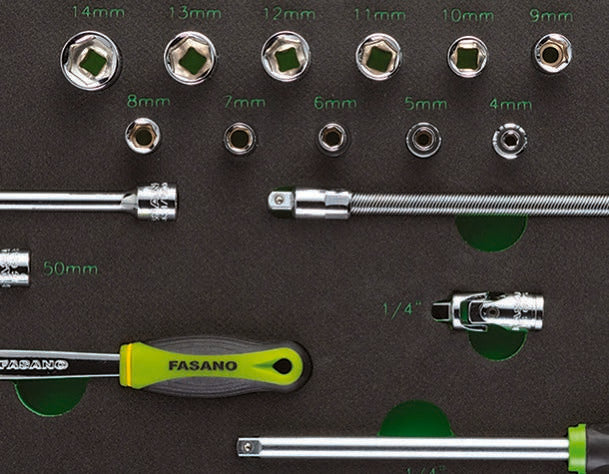 Fasano Tools Modulo Chiavi A Bussola Esagonali - 398x189